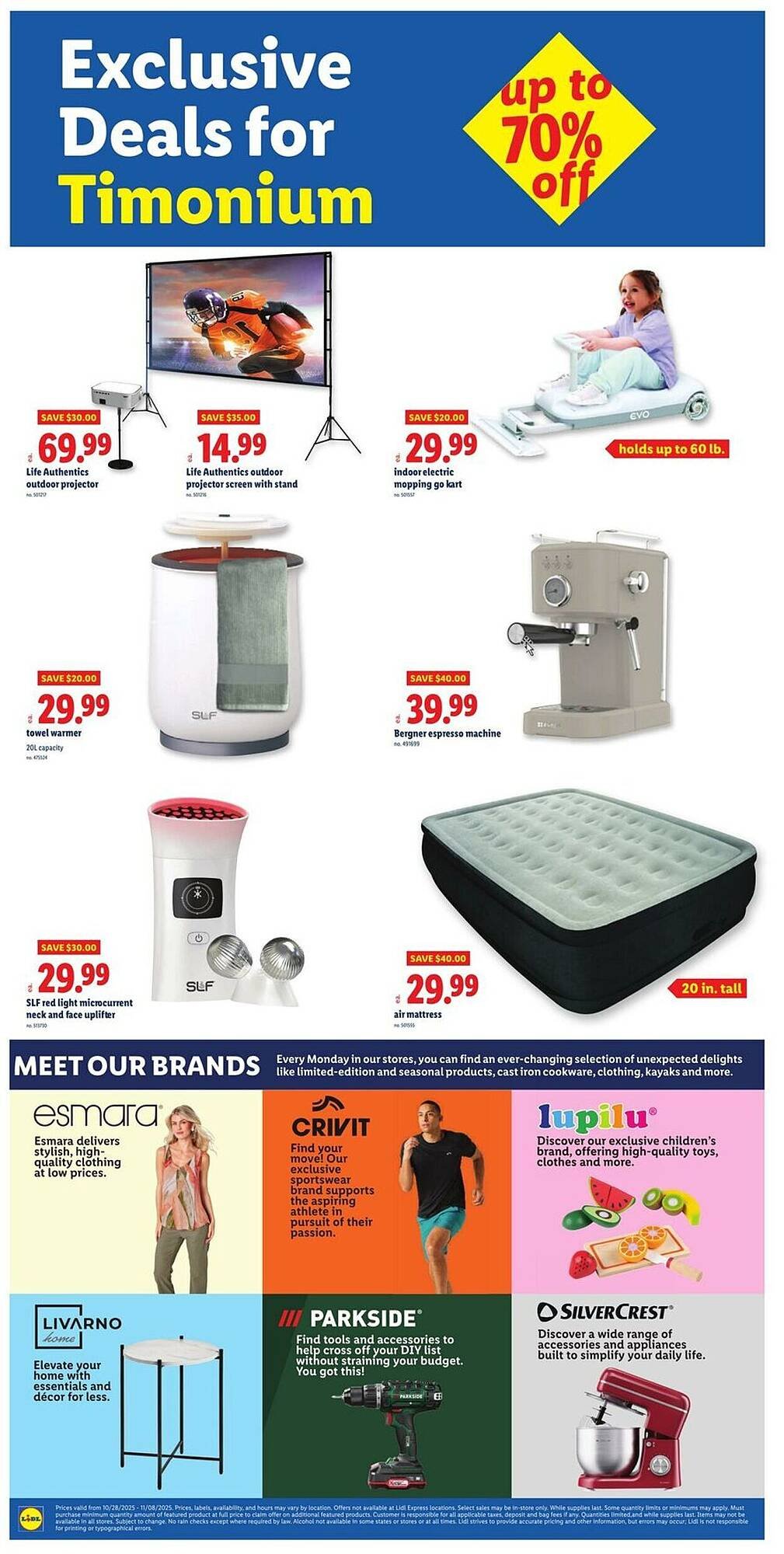 Lidl weekly ad (2025-10-29 - 2025-11-04) | 2