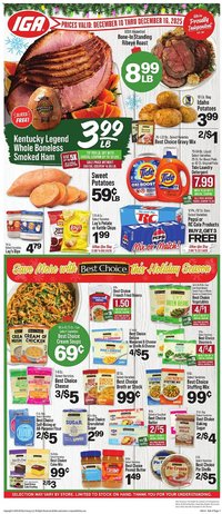 IGA weekly ad