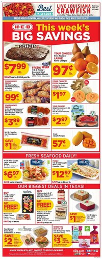 H-E-B weekly ad