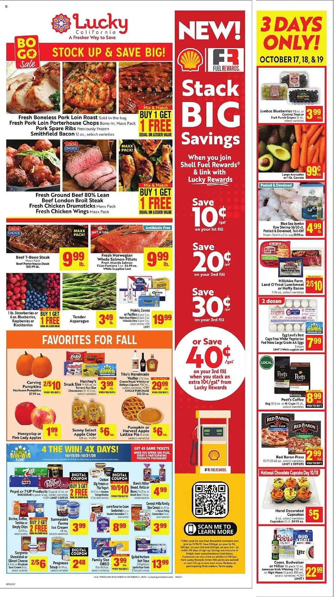 Lucky Supermarkets weekly ad (2025-10-15 - 2025-10-21) | 1