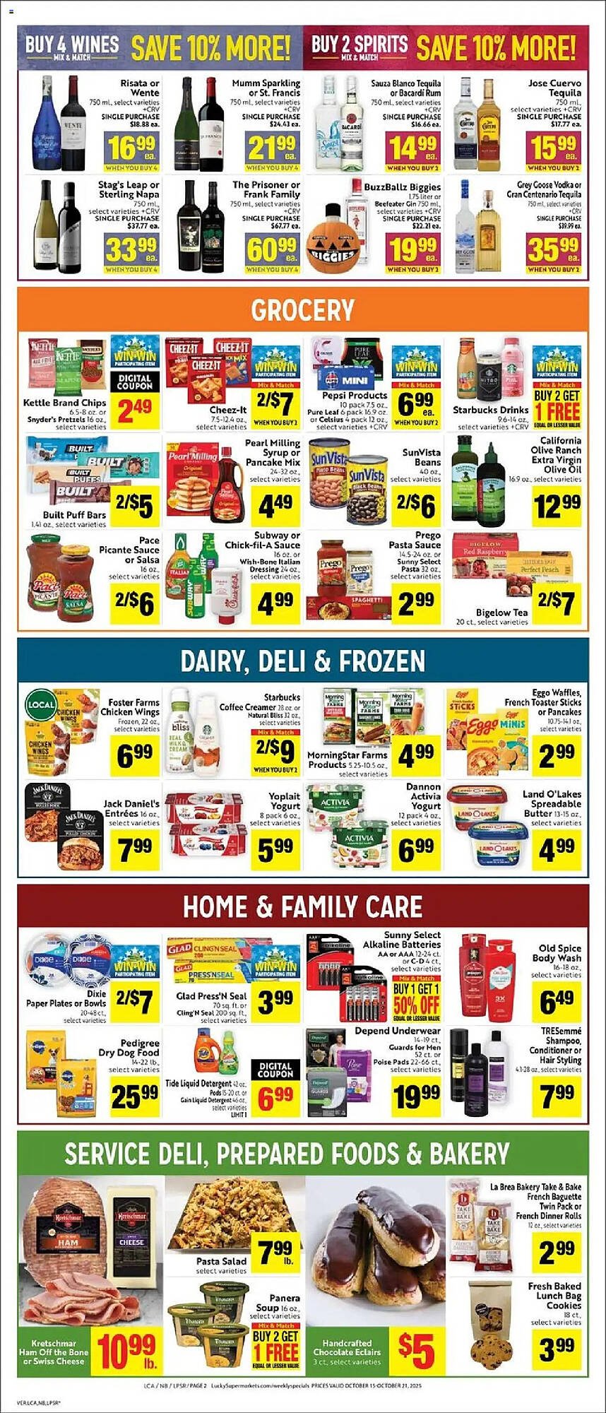 Lucky Supermarkets weekly ad (2025-10-15 - 2025-10-21) | 2