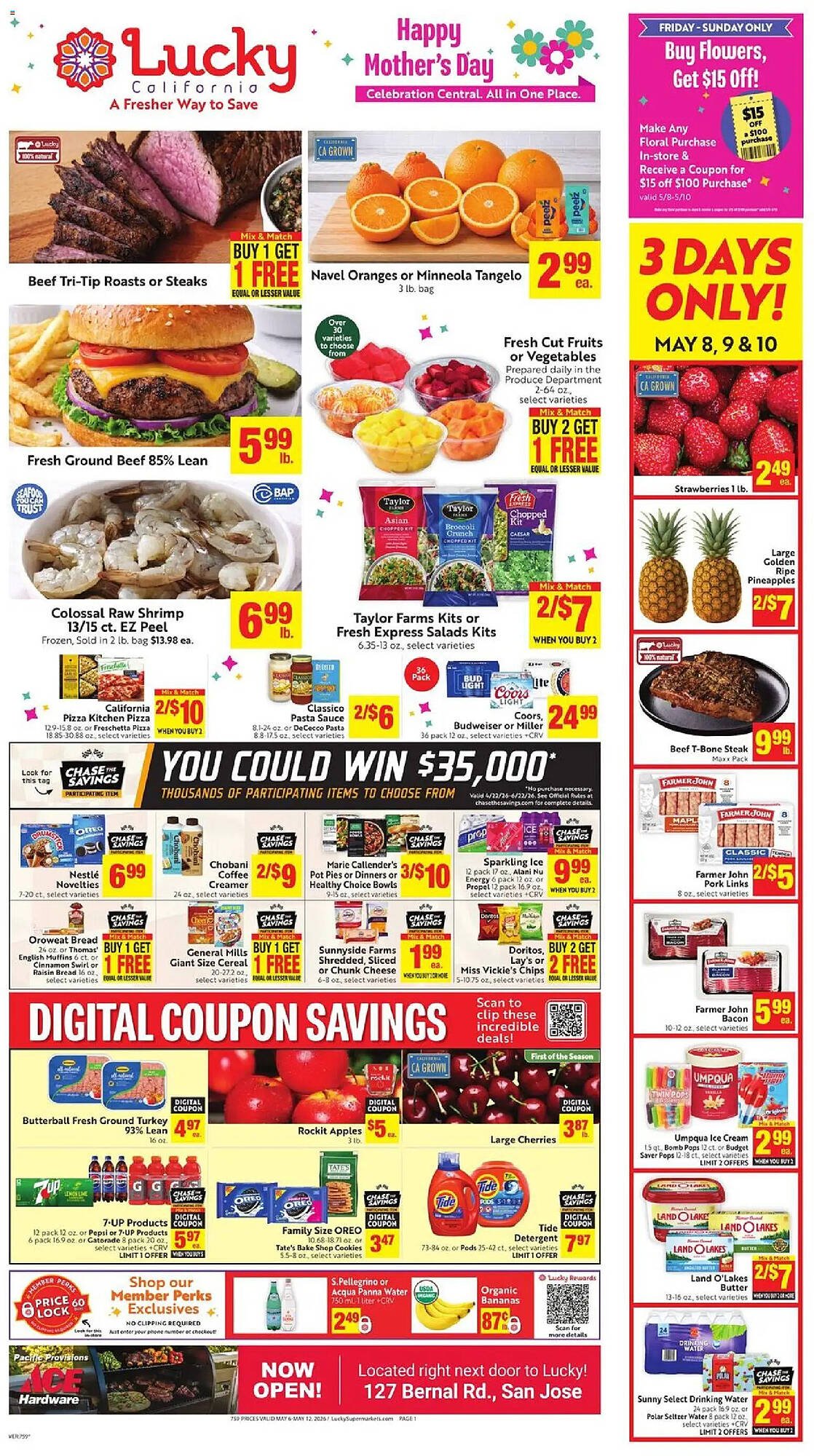 Lucky Supermarkets weekly ad