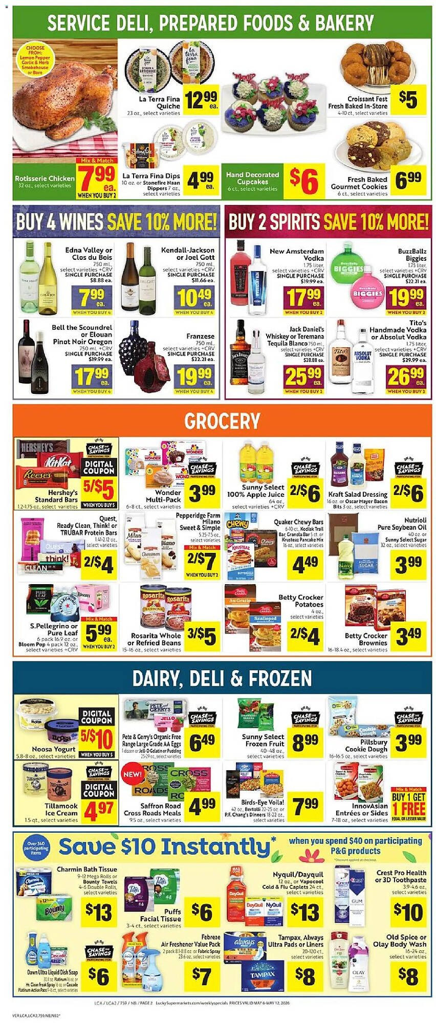 Lucky Supermarkets weekly ad