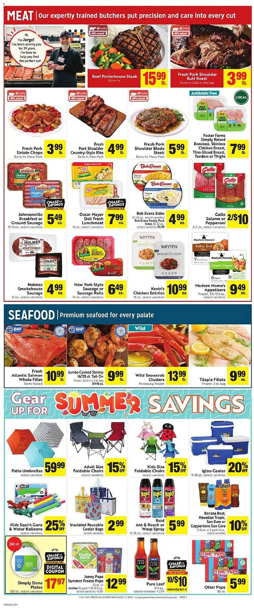 Lucky Supermarkets weekly ad