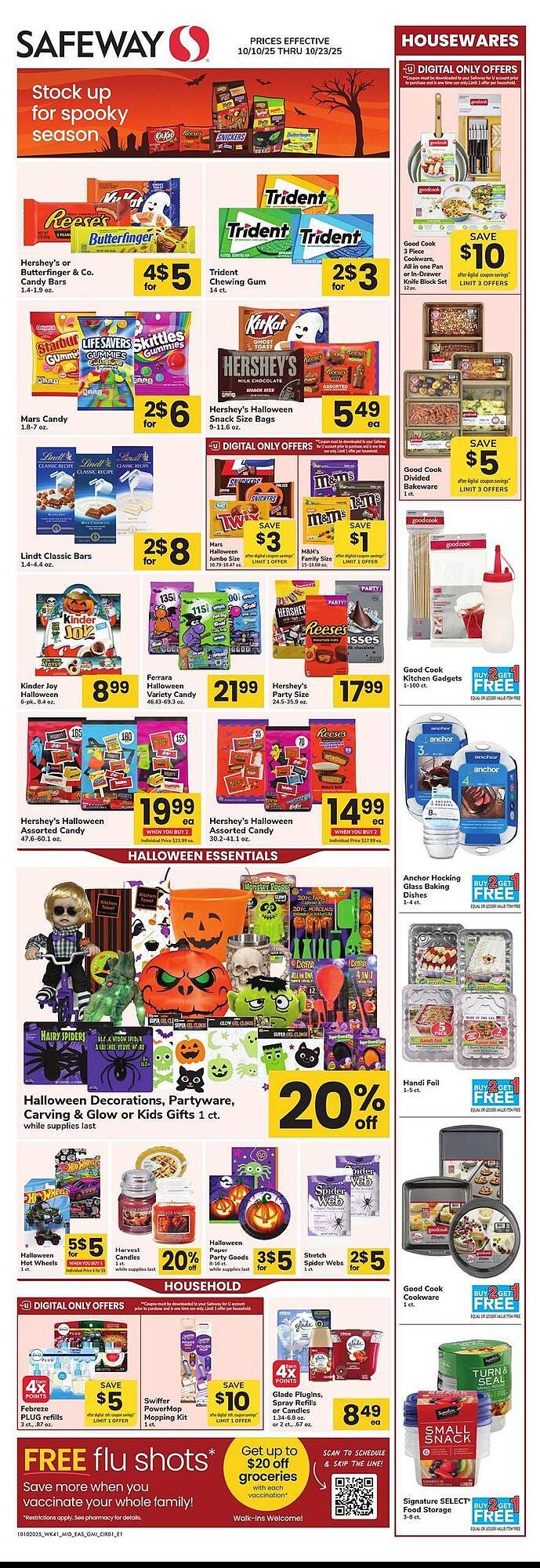 Safeway weekly ad (2025-10-10 - 2025-10-23) | 1
