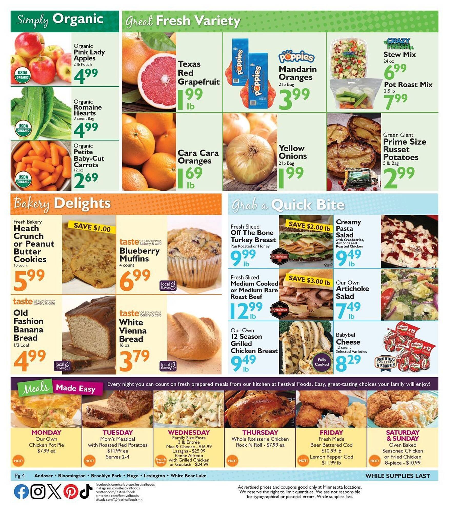 Festival Foods weekly ad