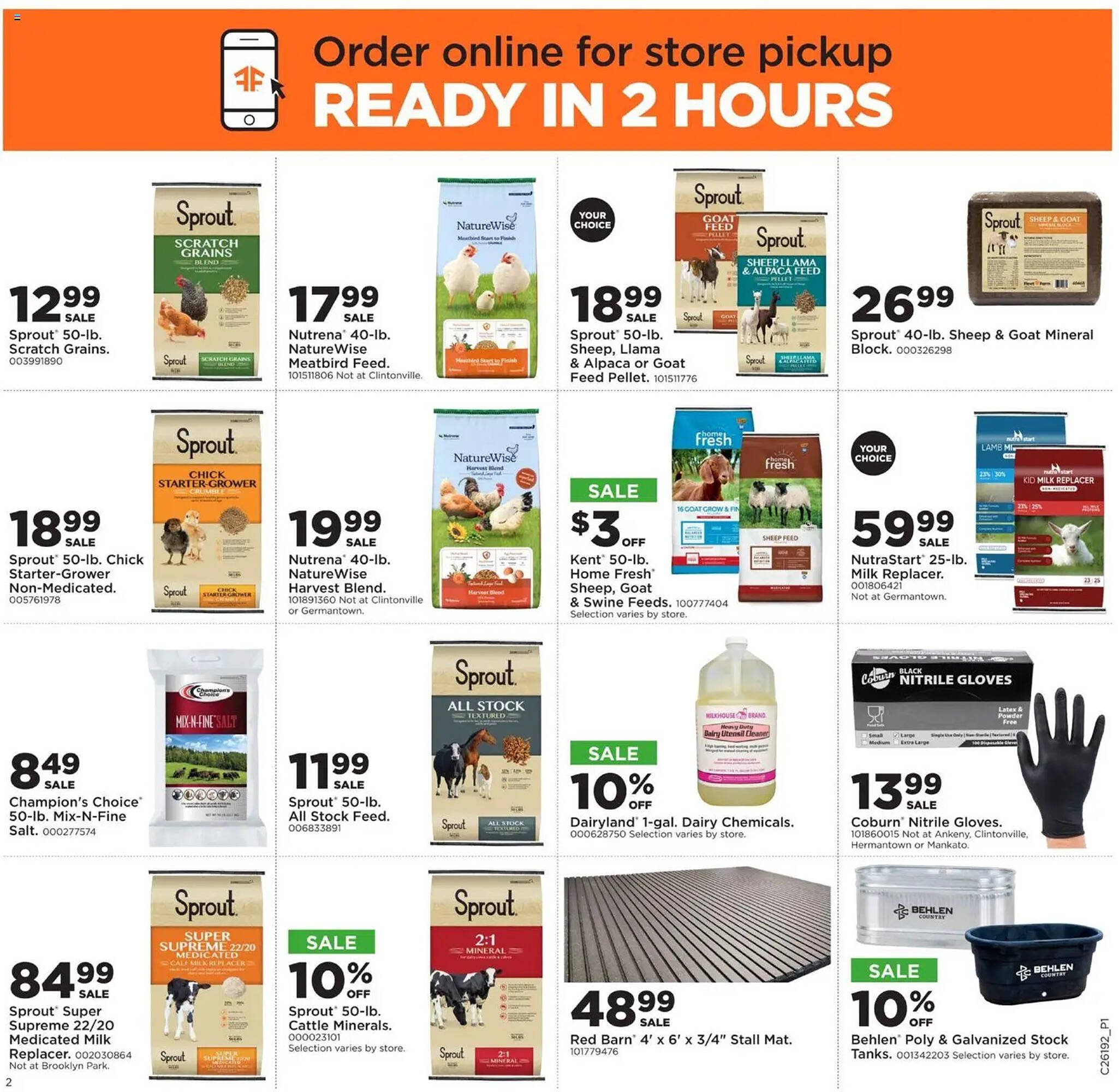 Mills Fleet Farm weekly ad