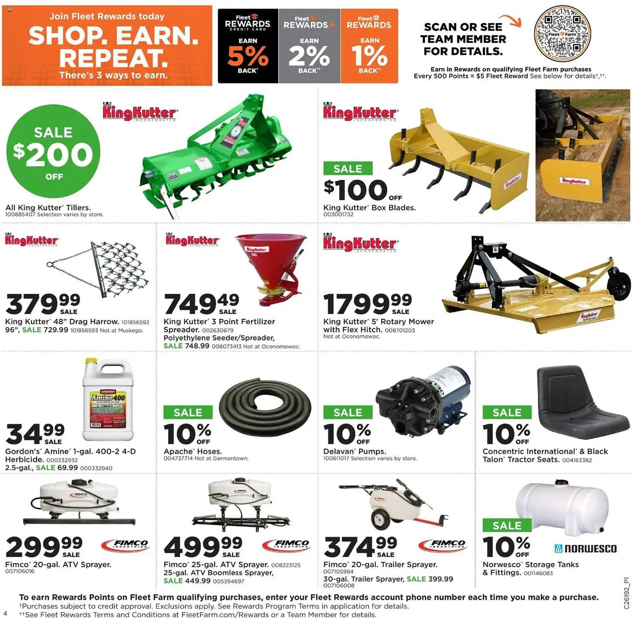 Mills Fleet Farm weekly ad