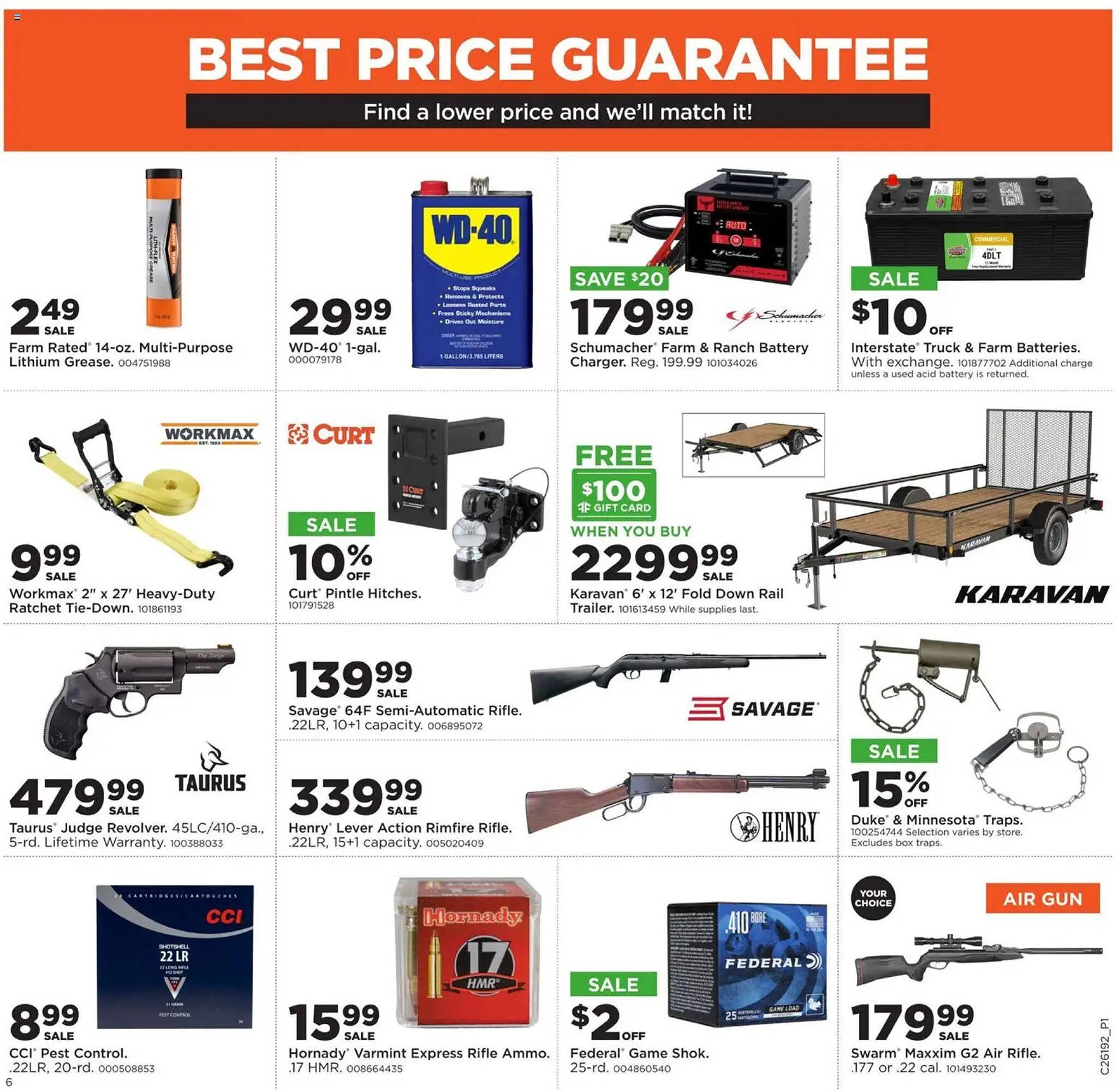 Mills Fleet Farm weekly ad
