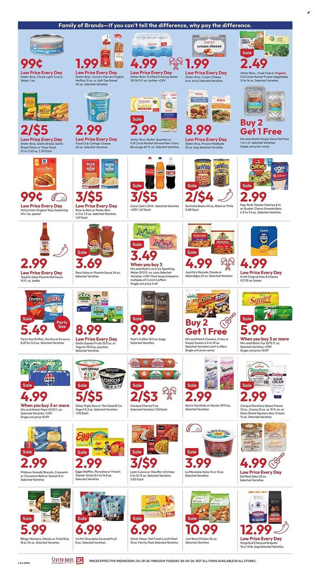 Stater Bros weekly ad