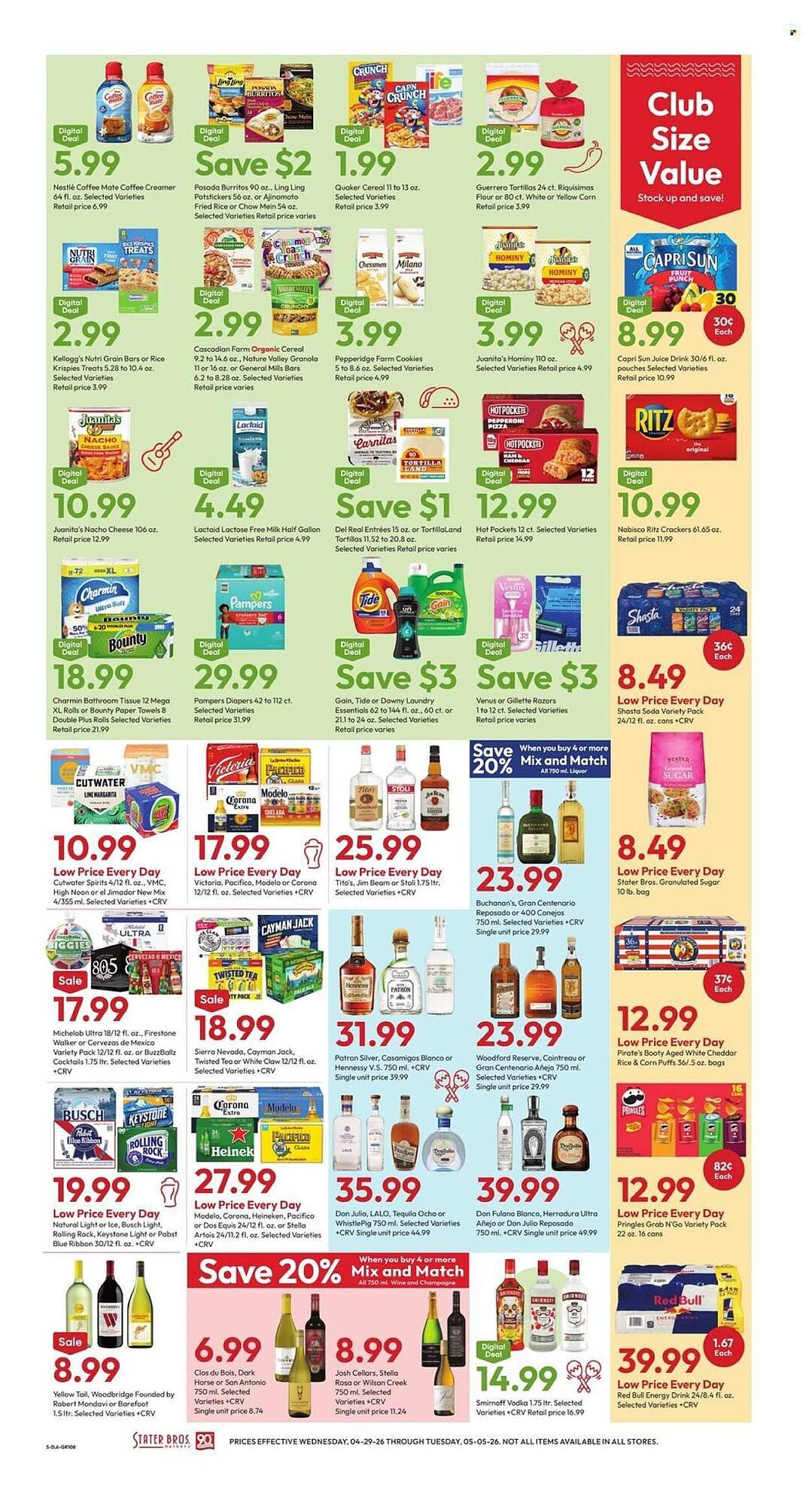 Stater Bros weekly ad