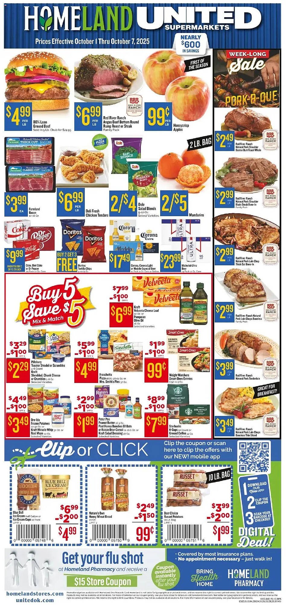 Homeland Market weekly ad (2025-10-01 - 2025-10-08) | 1