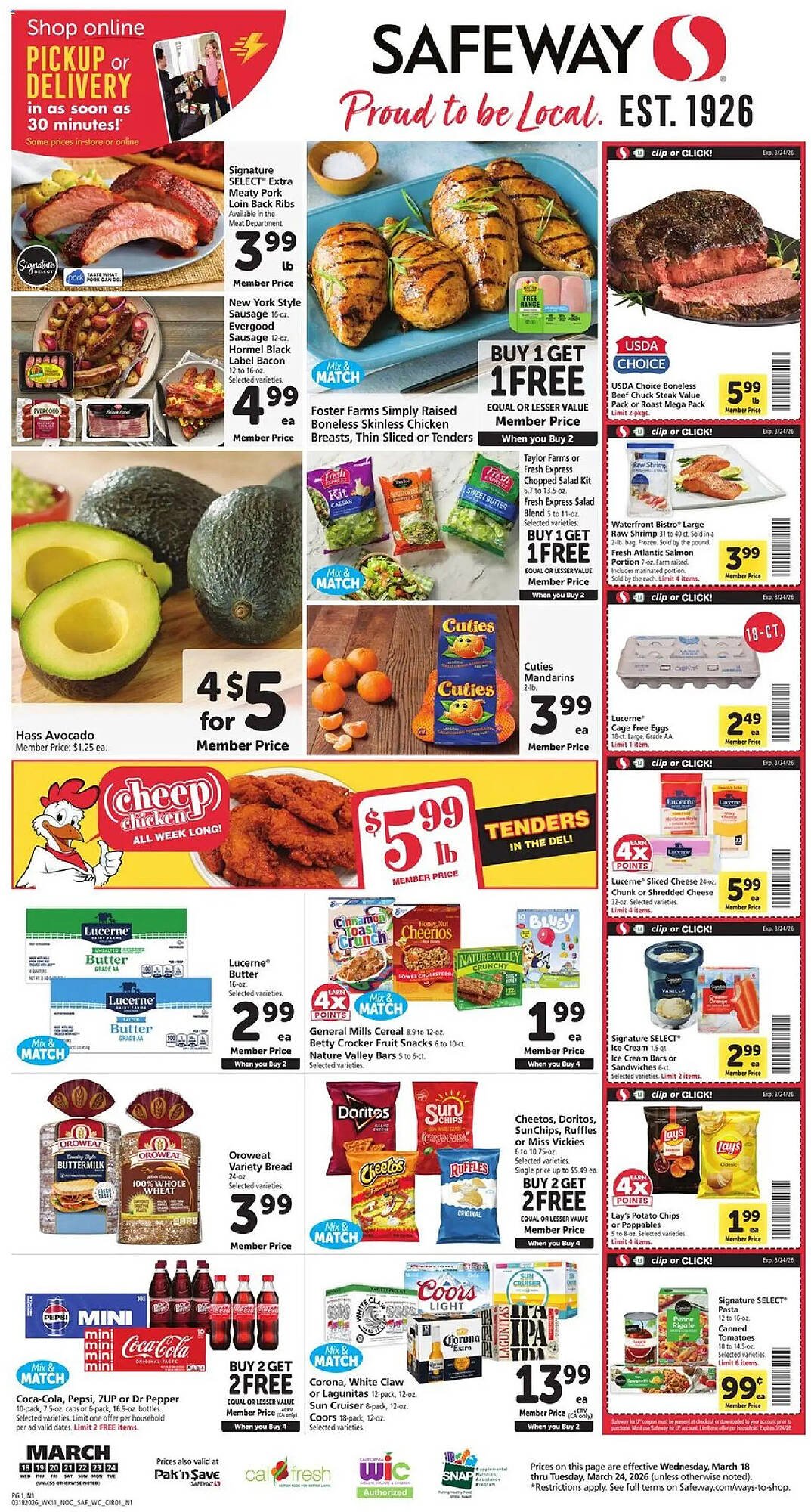 Safeway weekly ad