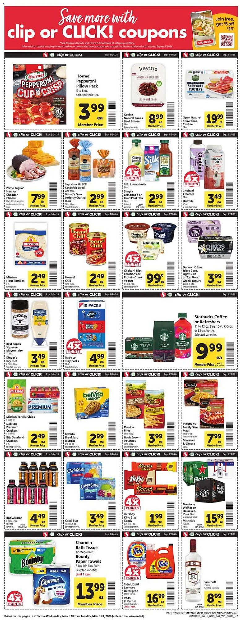 Safeway weekly ad