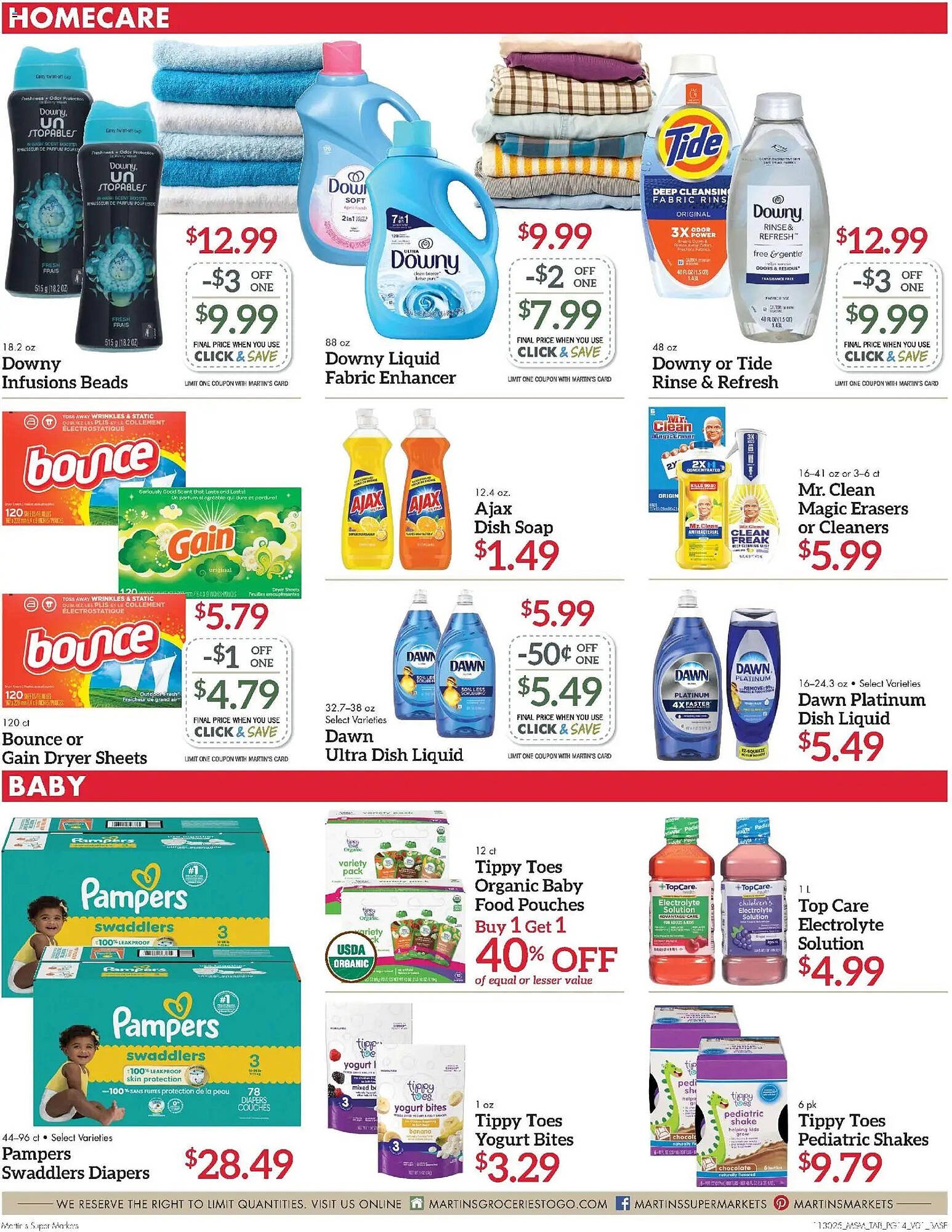 Martin&#039;s weekly ad