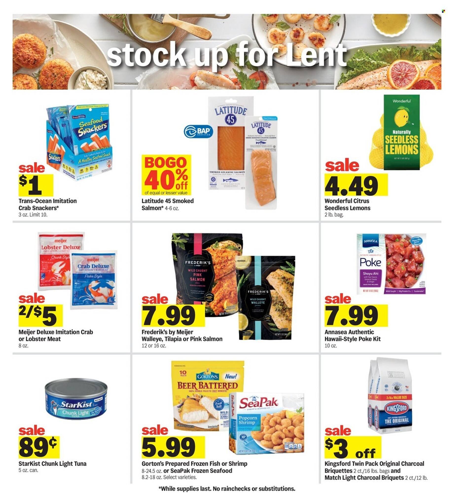 Meijer weekly ad