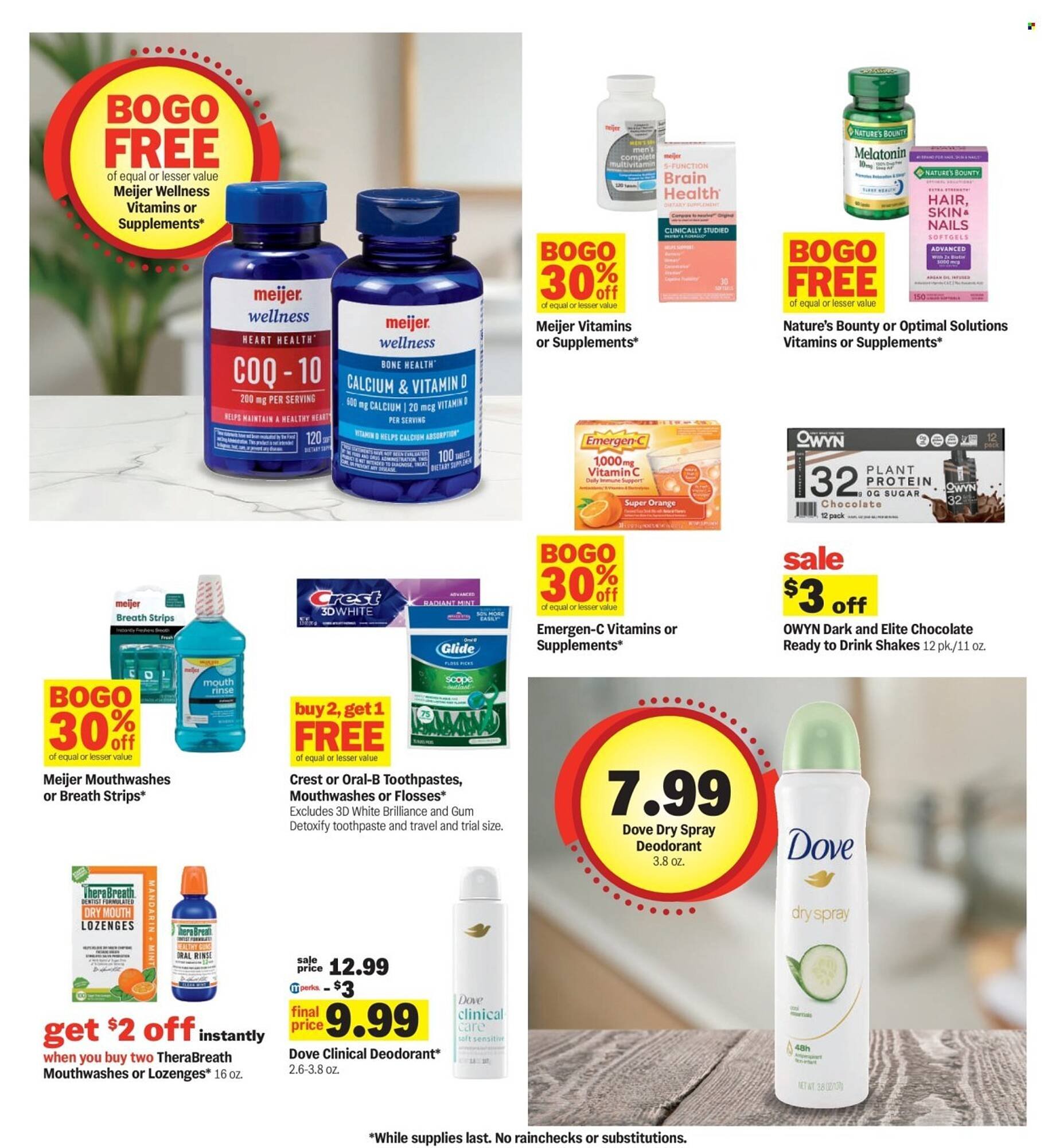 Meijer weekly ad