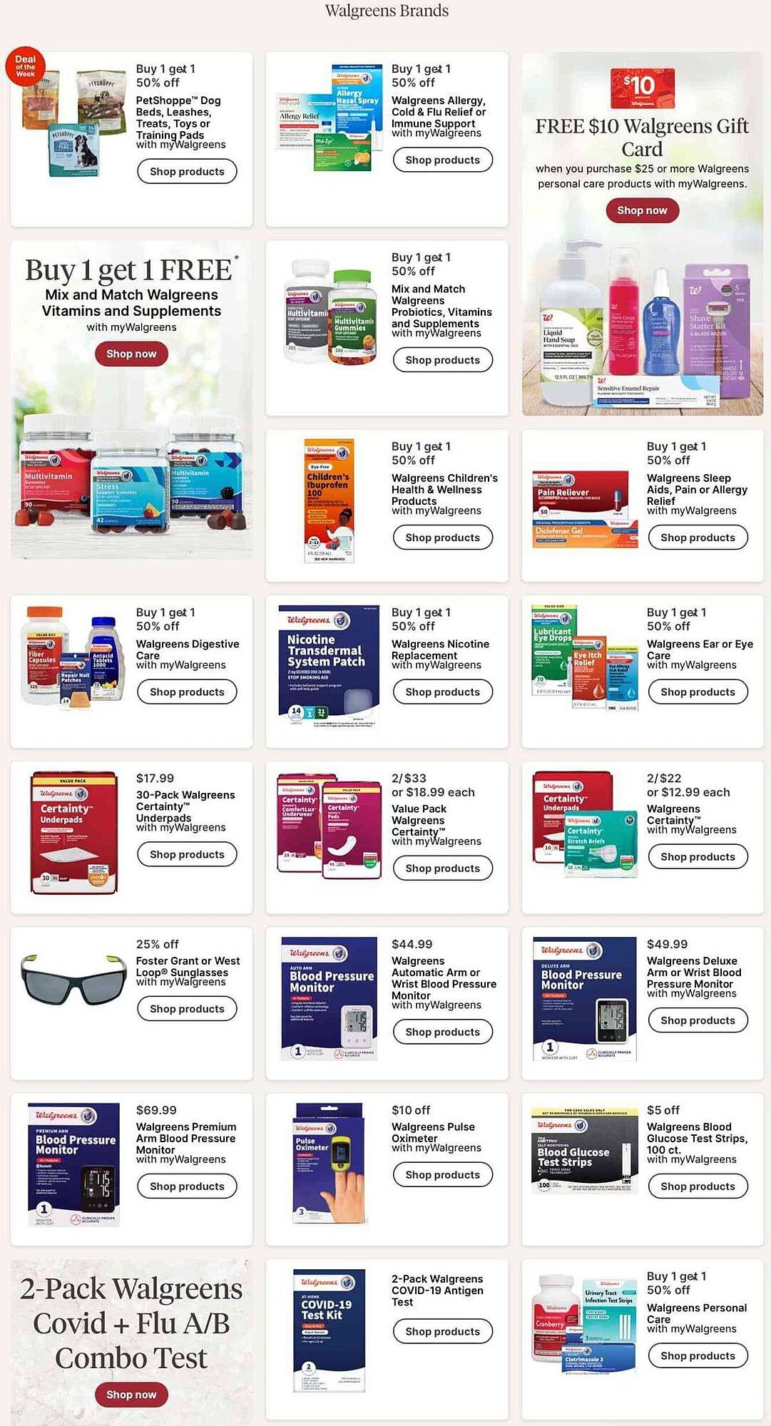 Walgreens weekly ad