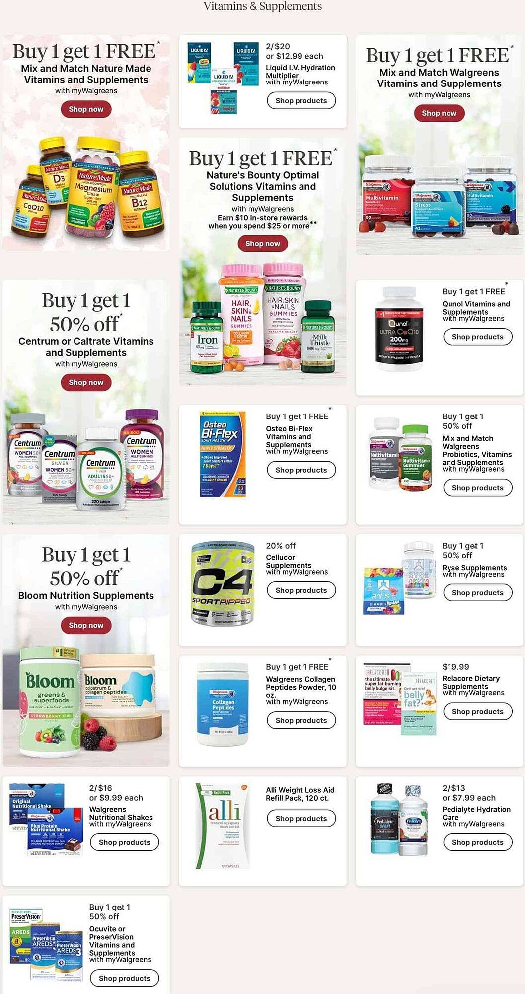 Walgreens weekly ad
