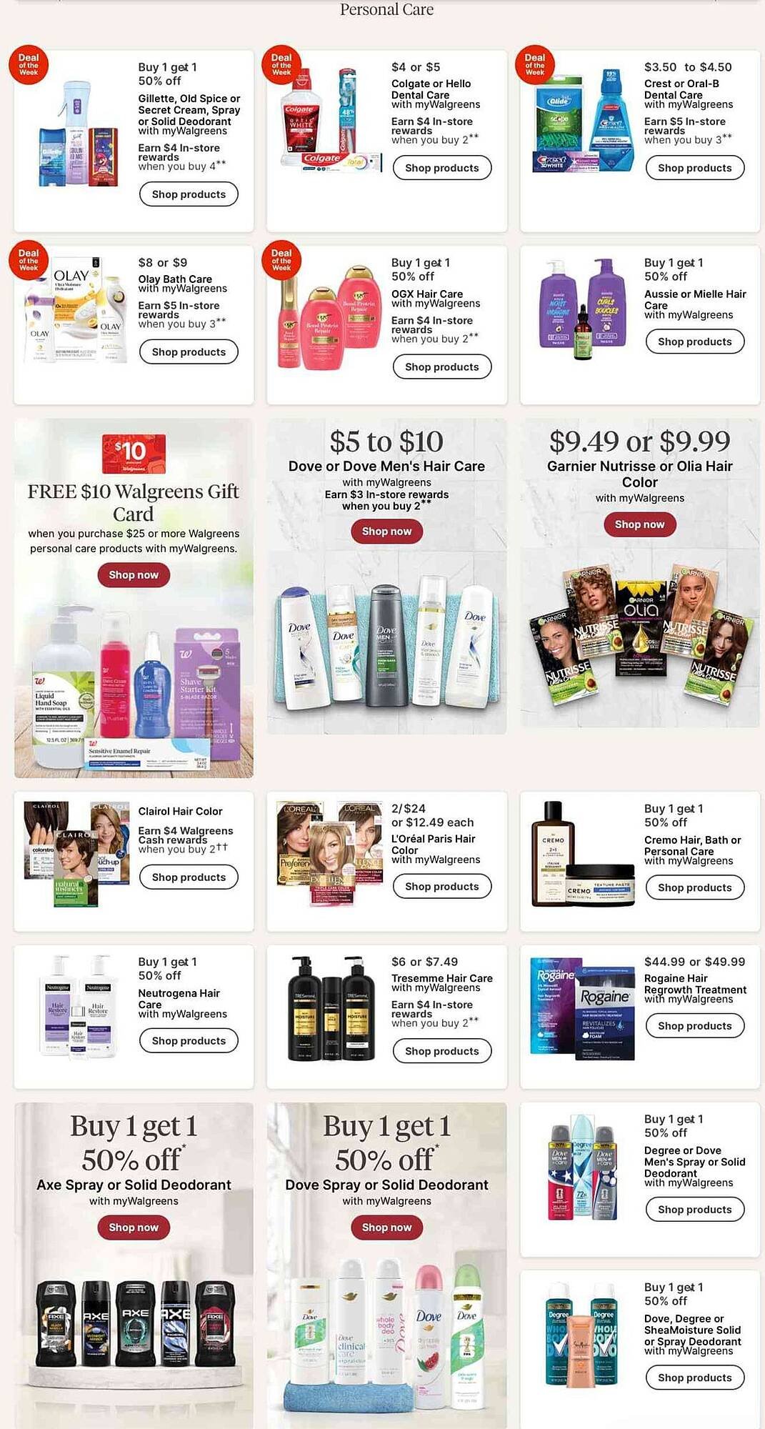 Walgreens weekly ad