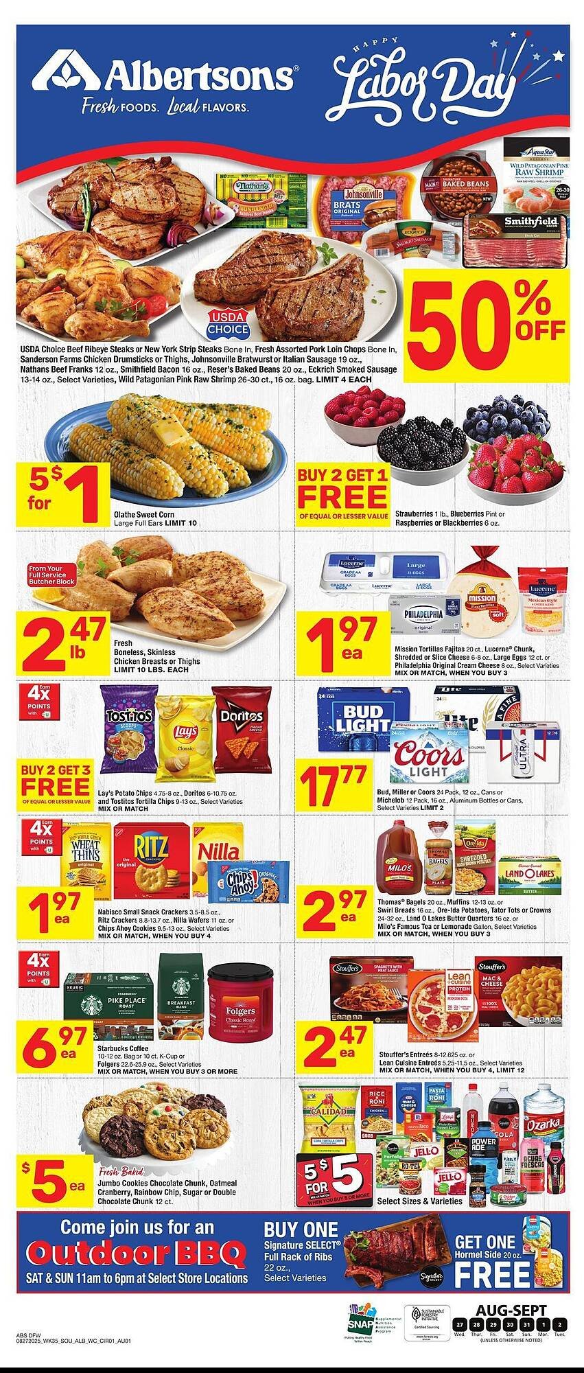 Albertsons Weekly Ad (2025-08-27 - 2025-09-02) | 1
