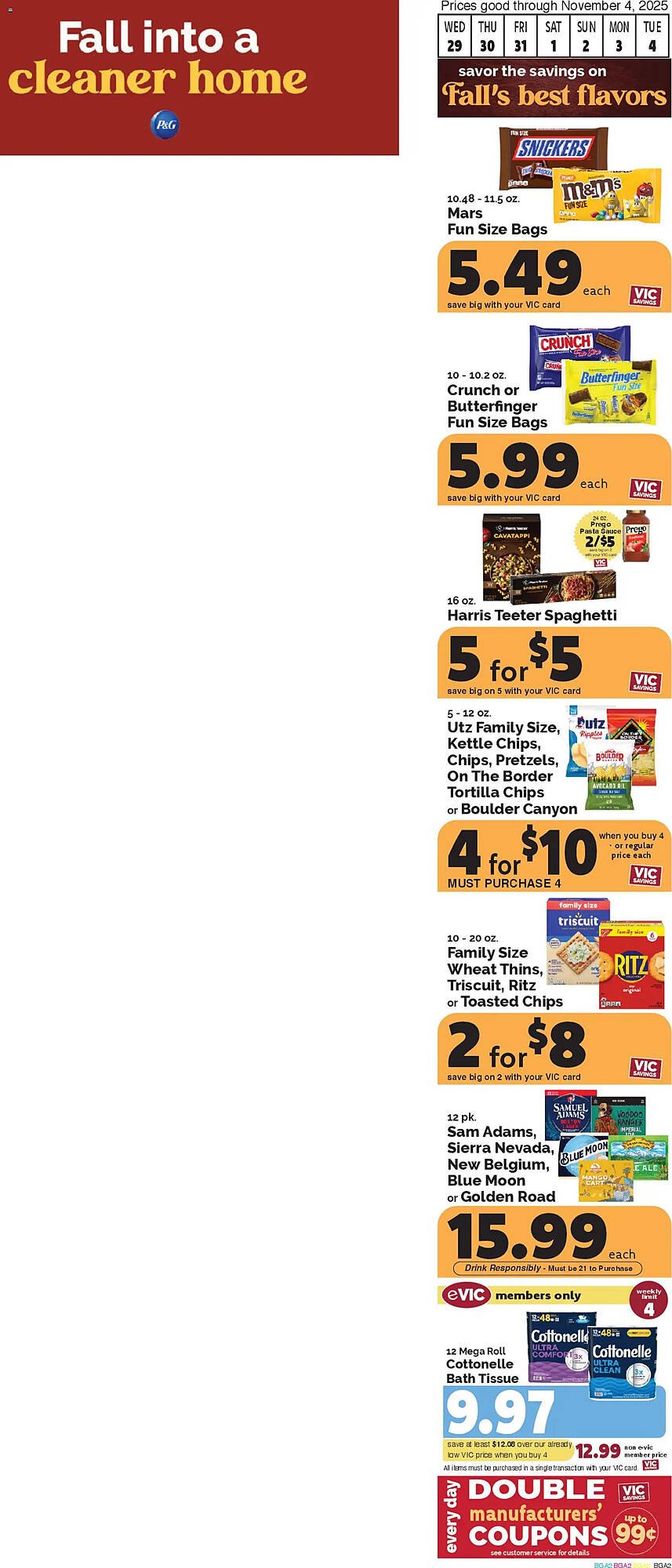 Harris Teeter weekly ad (2025-10-29 - 2025-11-04) | 2