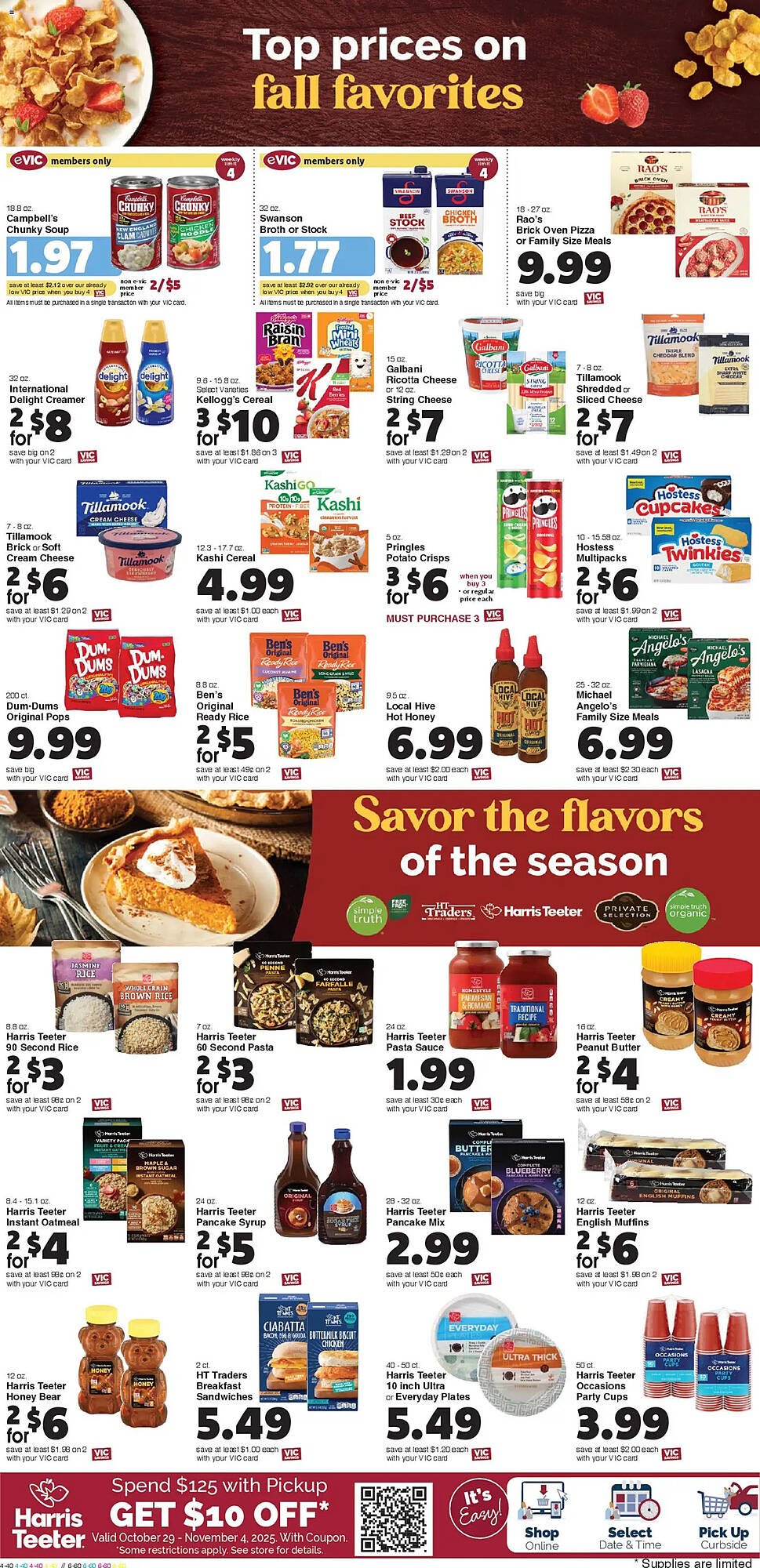Harris Teeter weekly ad (2025-10-29 - 2025-11-04) | 10