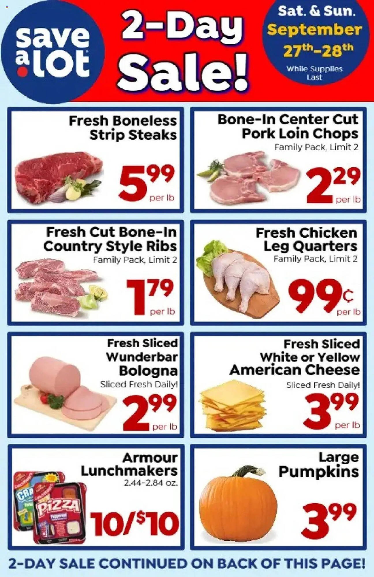Save a Lot weekly ad (2025-09-27 - 2025-09-28) | 1