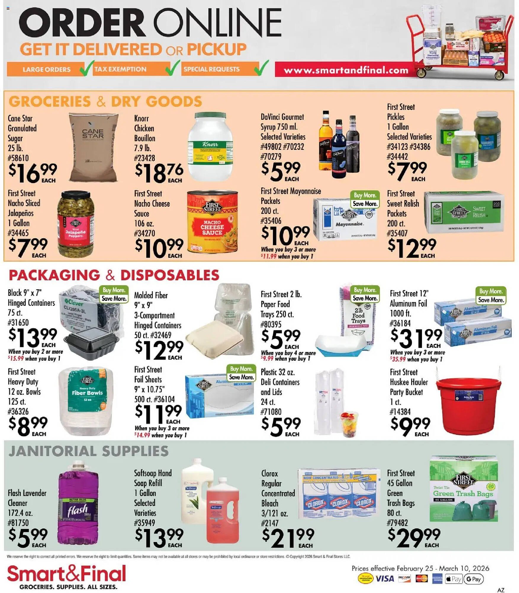 Smart &amp; Final weekly ad