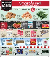 Smart &amp; Final weekly ad