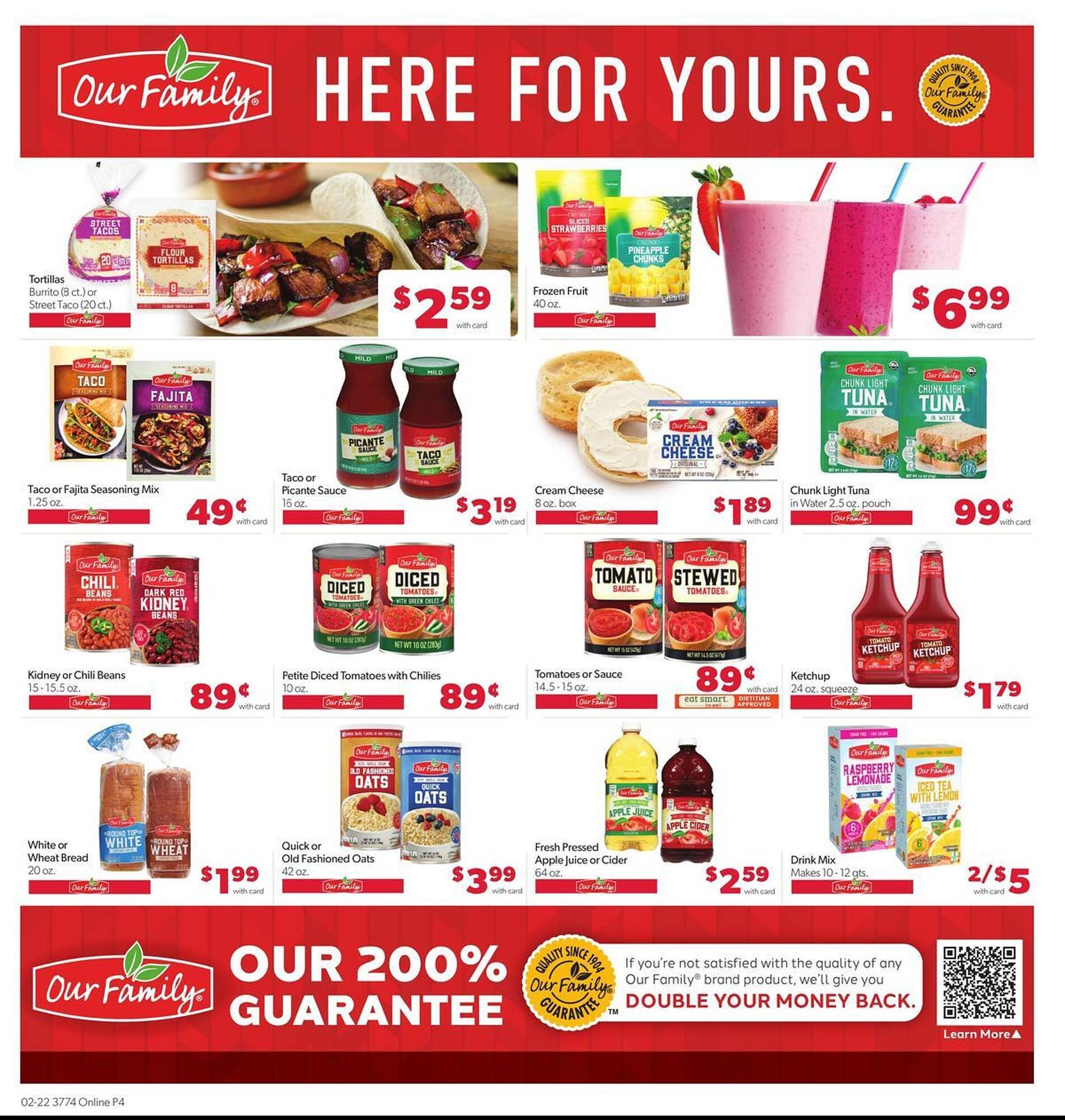 Family Fare weekly ad