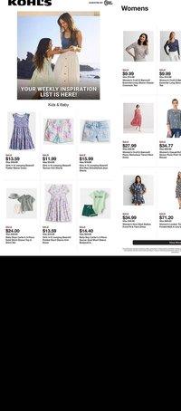 Kohl's weekly ad