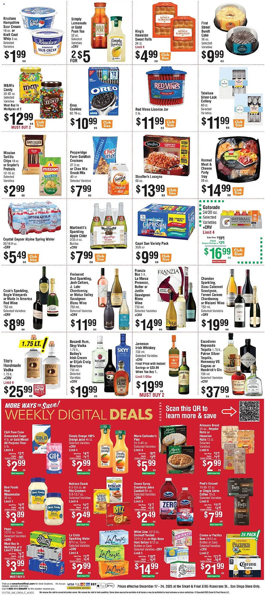Smart &amp; Final weekly ad