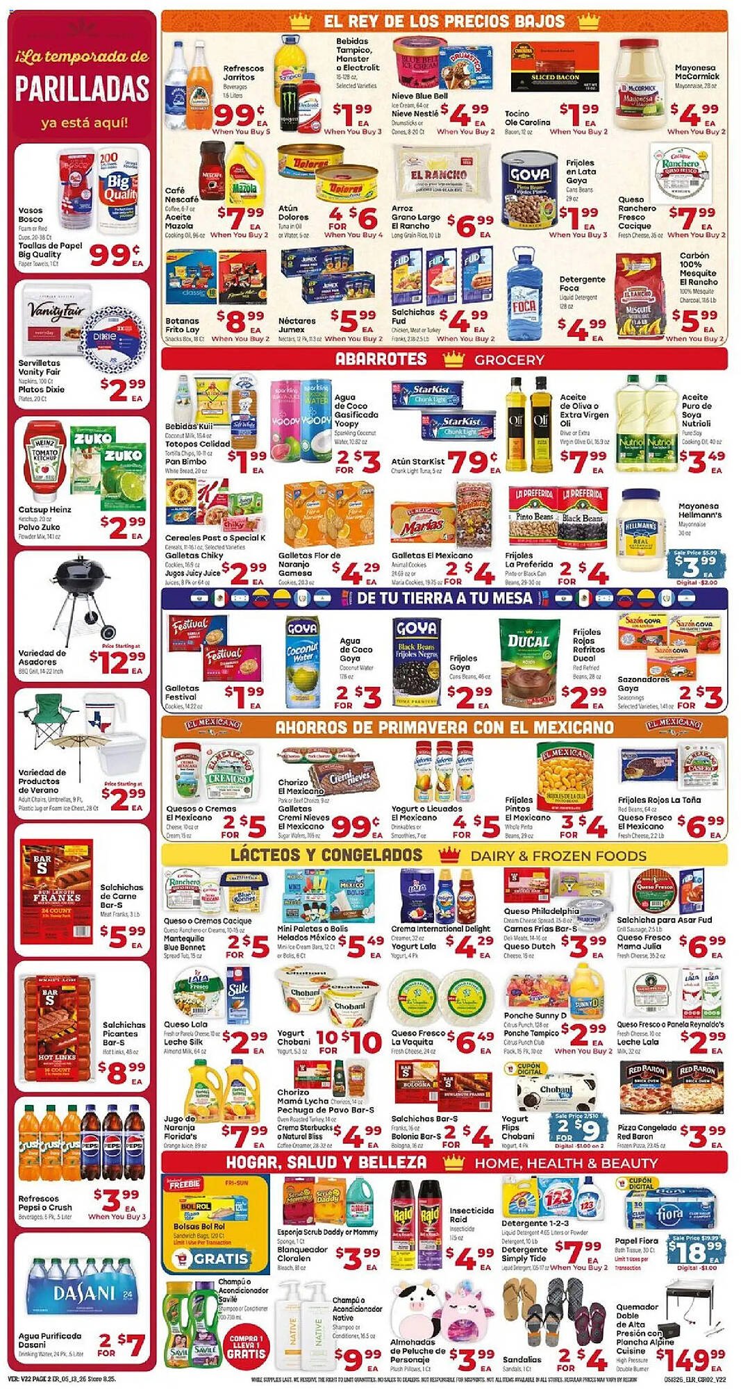 Supermercado El Rancho weekly ad