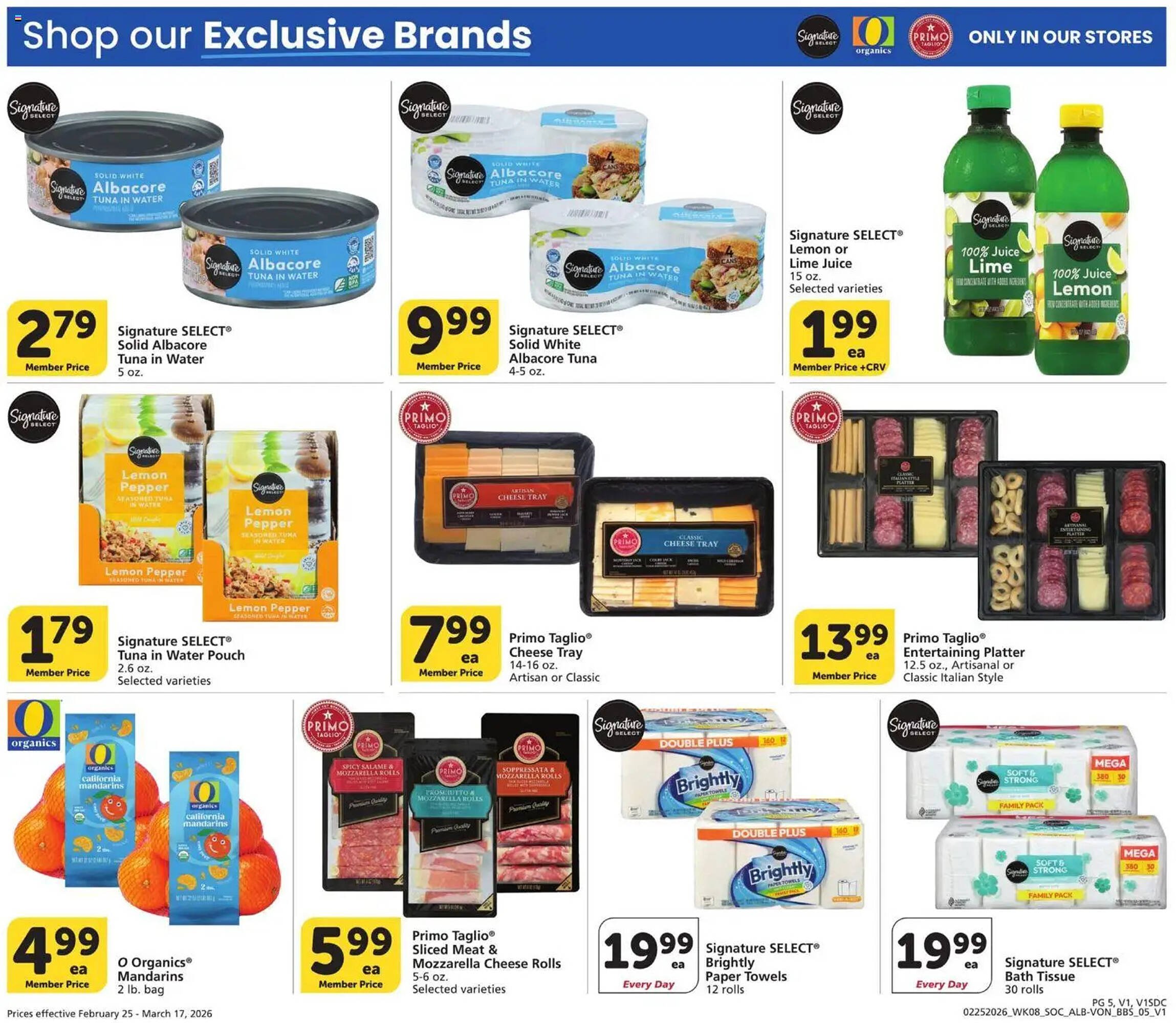 Vons weekly ad