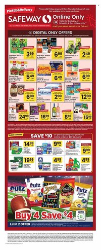 Safeway weekly ad