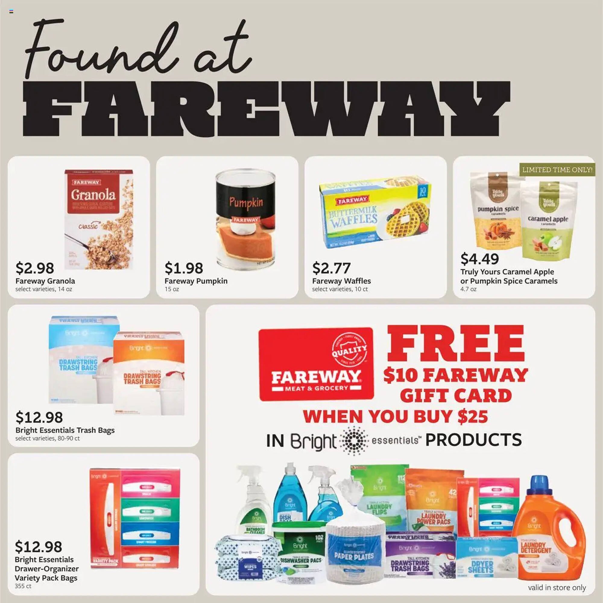 Fareway weekly ad (2025-09-29 - 2025-11-01) | 12