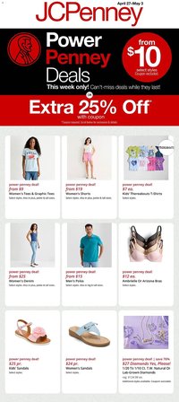 JC Penney weekly ad