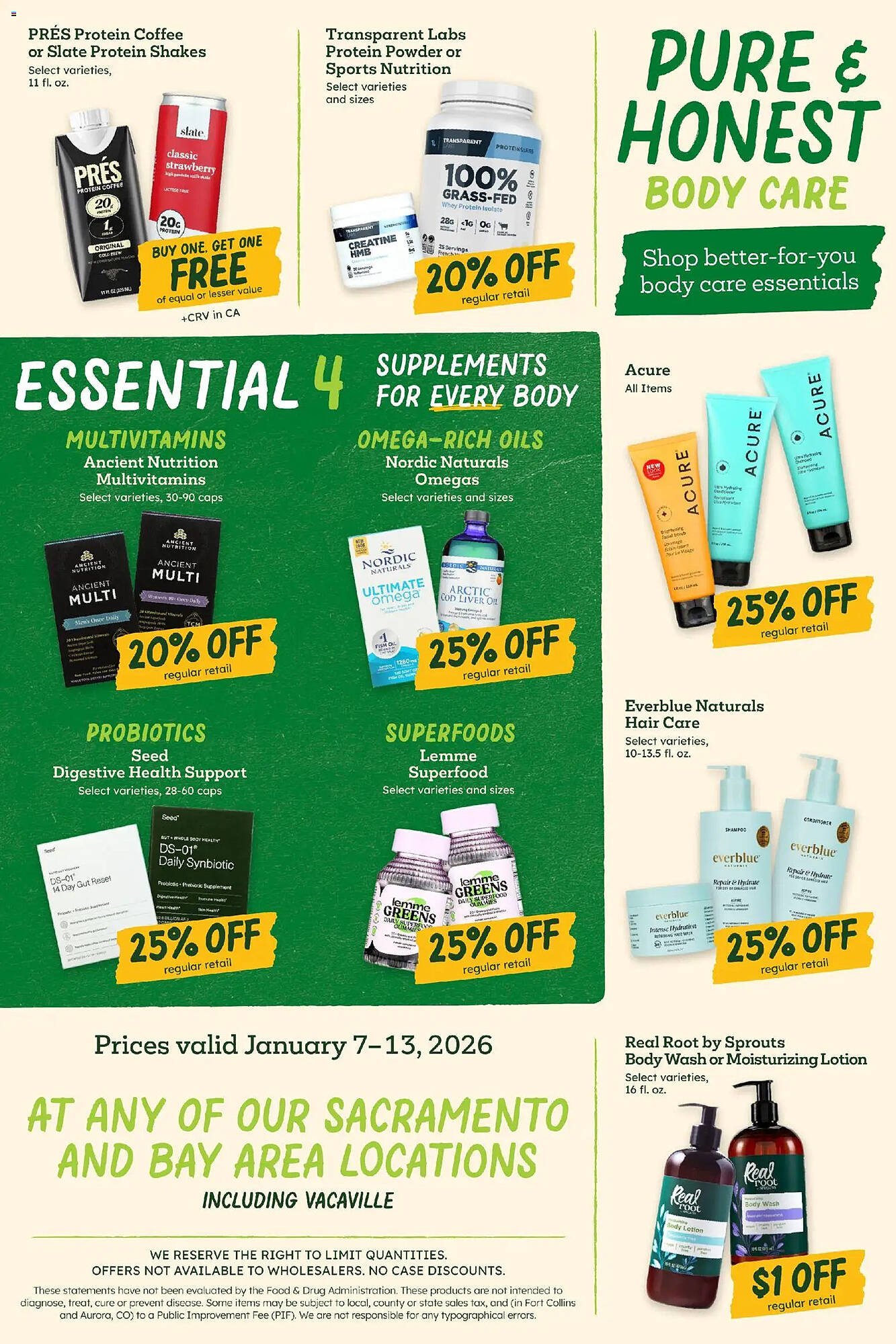 Sprouts Farmers Market weekly ad