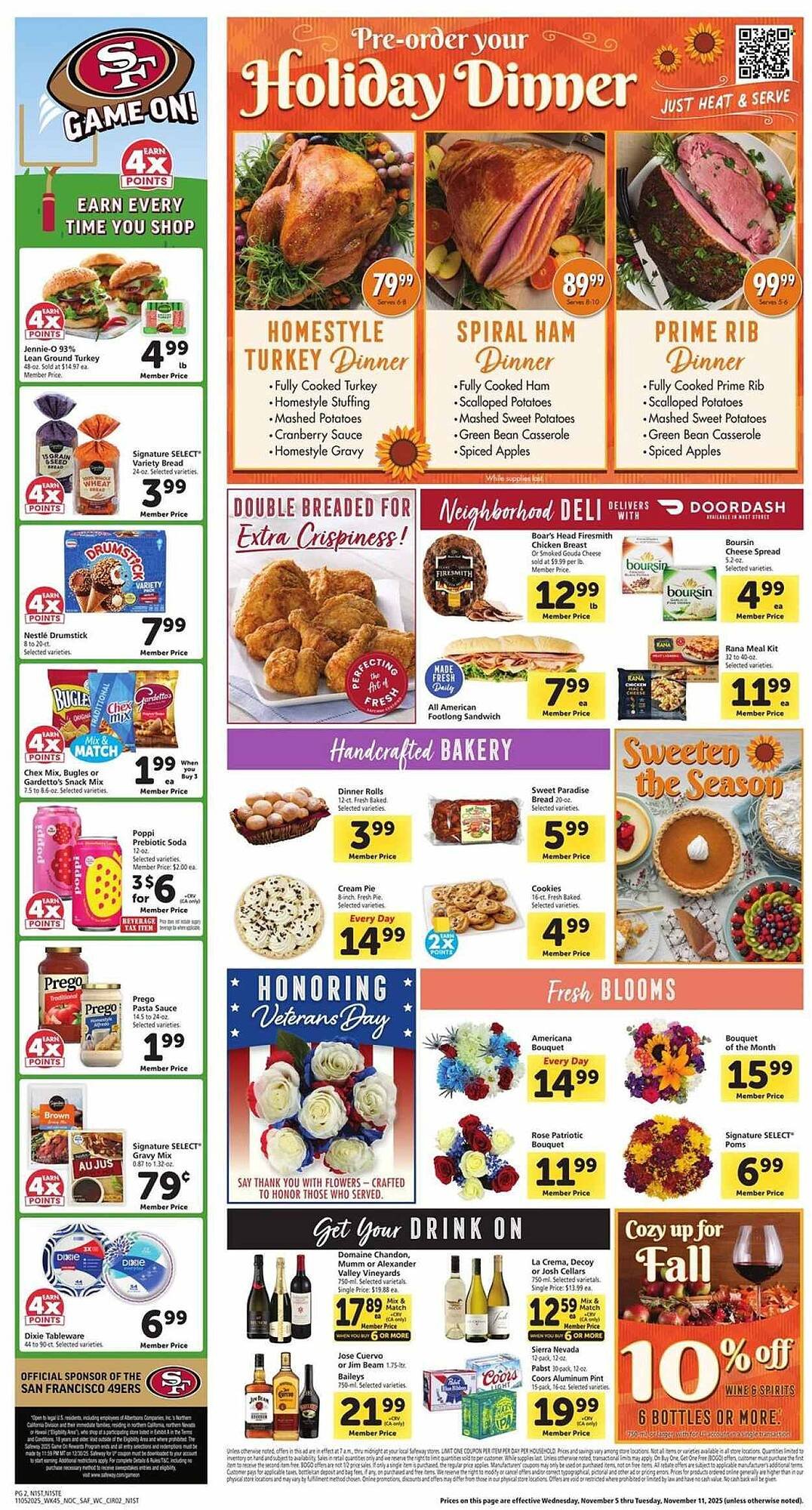 Safeway weekly ad (2025-11-05 - 2025-11-11) | 2