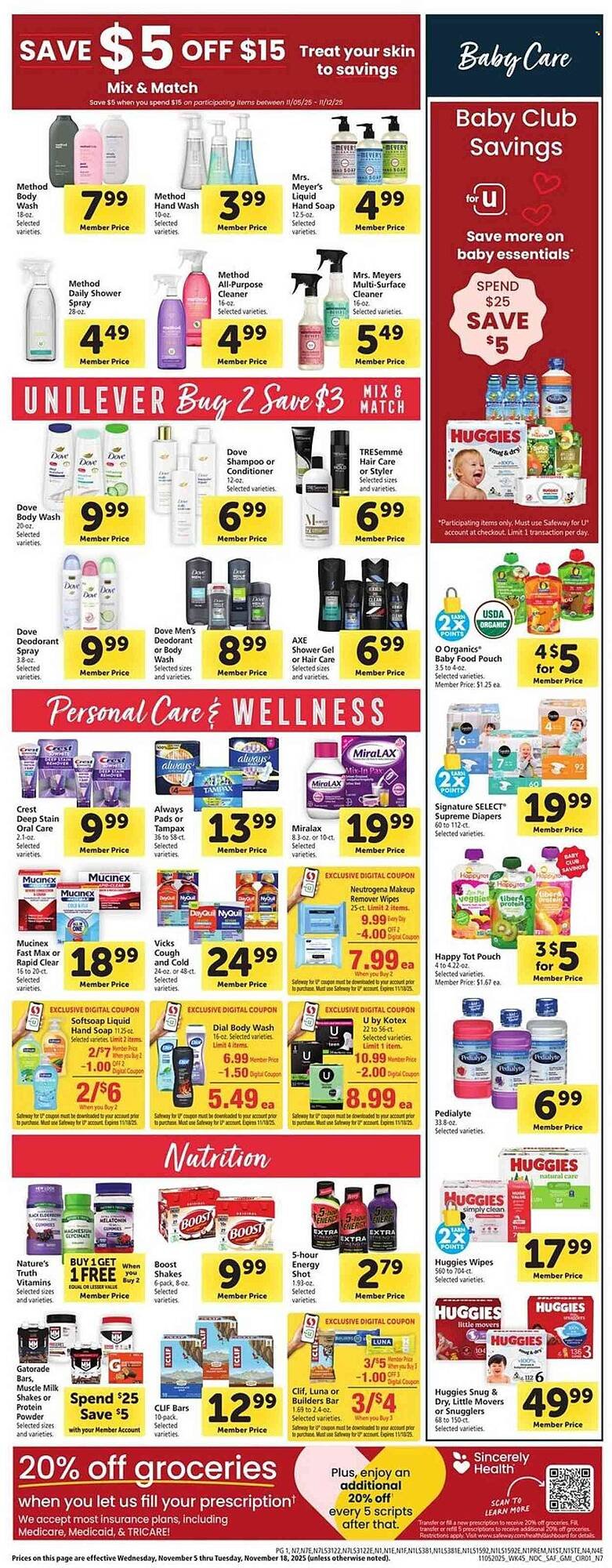 Safeway weekly ad (2025-11-05 - 2025-11-11) | 10