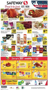 Safeway weekly ad (2025-11-05 - 2025-11-11)