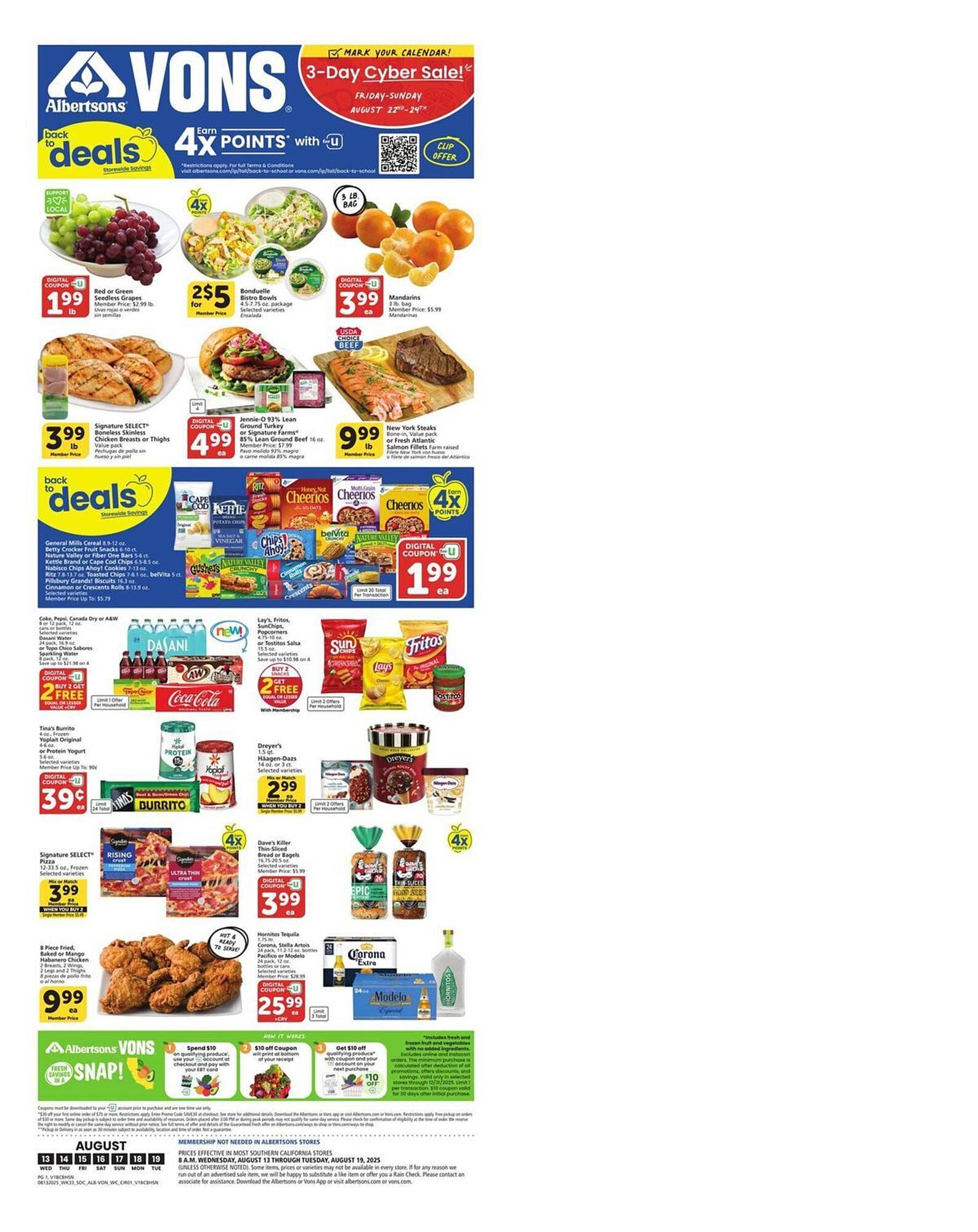 Albertsons Weekly Ad (2025-08-13 - 2025-08-19) | 1