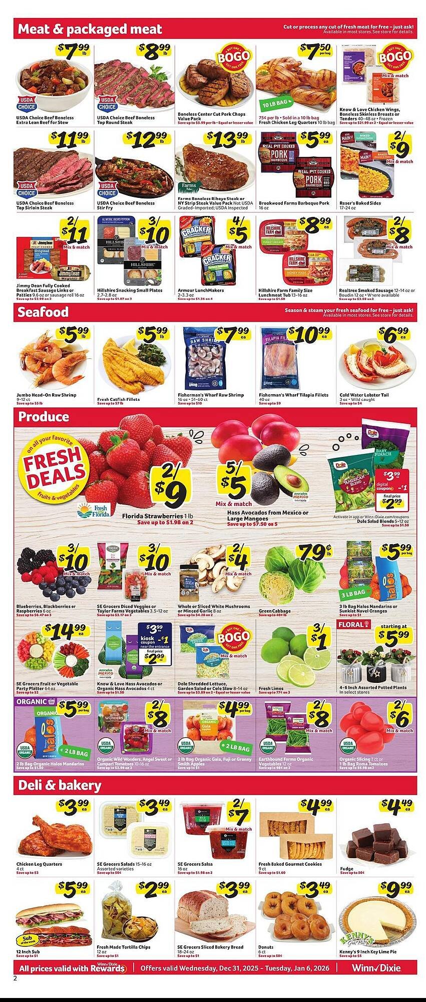 Winn Dixie weekly ad