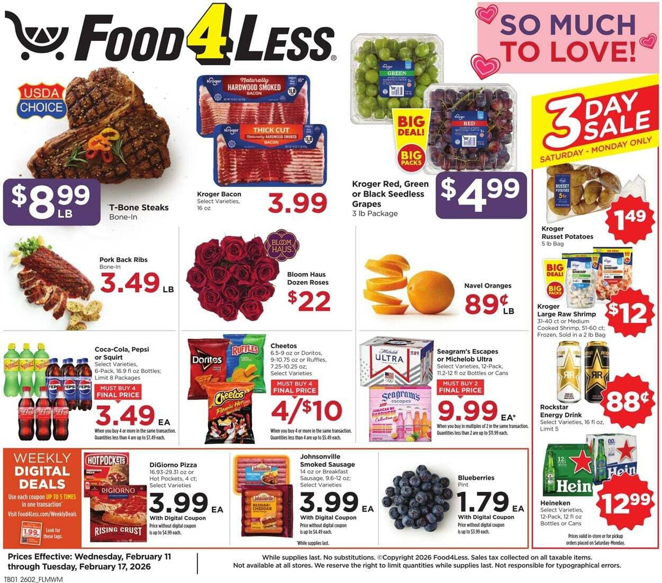 Food 4 Less weekly ad