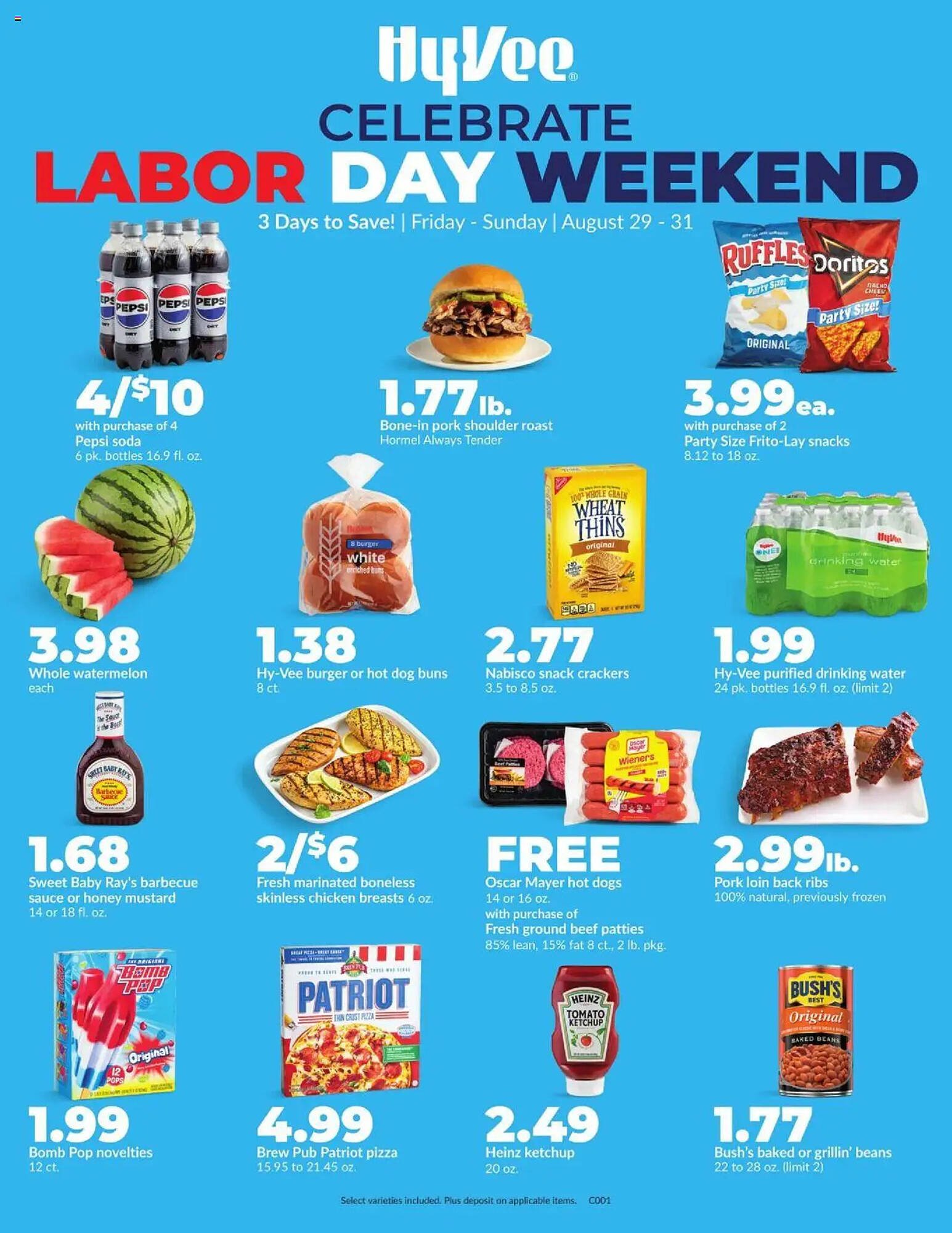 Hy-Vee Weekly Ad (2025-08-29 - 2025-09-01) | 1