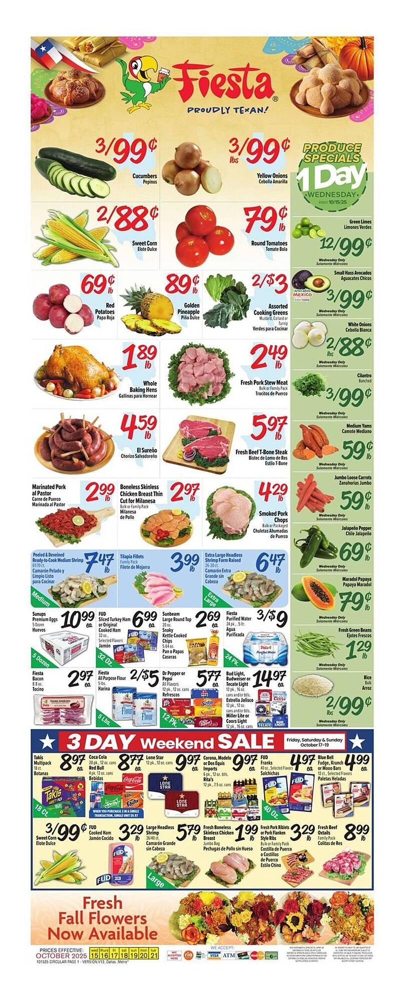 Fiesta Mart weekly ad (2025-10-15 - 2025-10-21) | 1