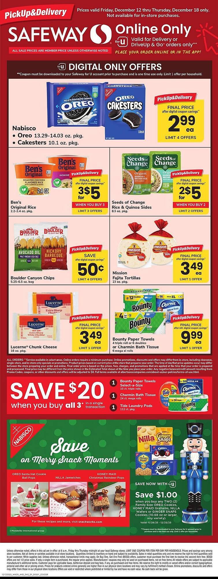 Safeway weekly ad