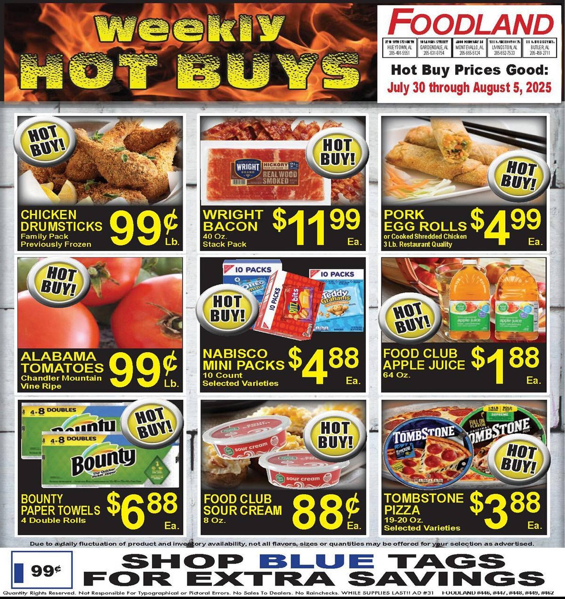Foodland Weekly Ad (2025-07-30 - 2025-08-05) | 1