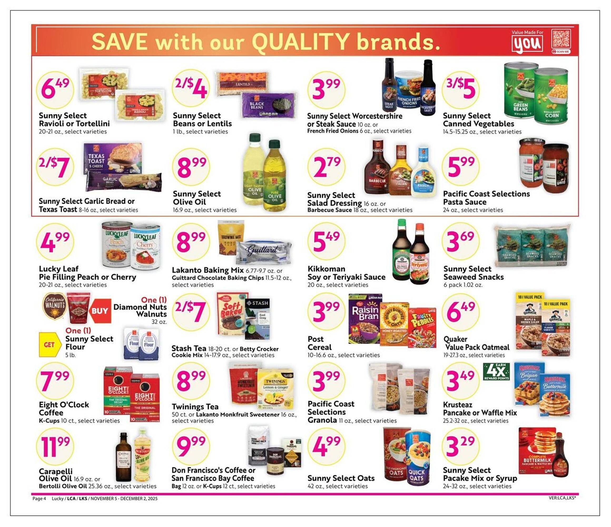 Lucky Supermarkets weekly ad (2025-11-05 - 2025-12-02) | 4